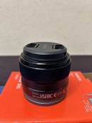 Sony Prime Lenses E 35 F1.8 Oss
