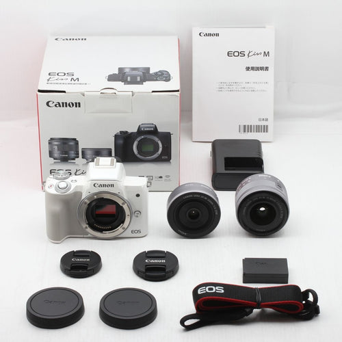 Canon Mirrorless Interchangeable Lips Eos Kiss M Js129-00841