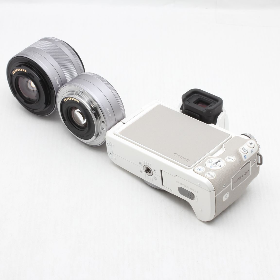 Canon Mirrorless Interchangeable Lips Eos Kiss M Js129-00841