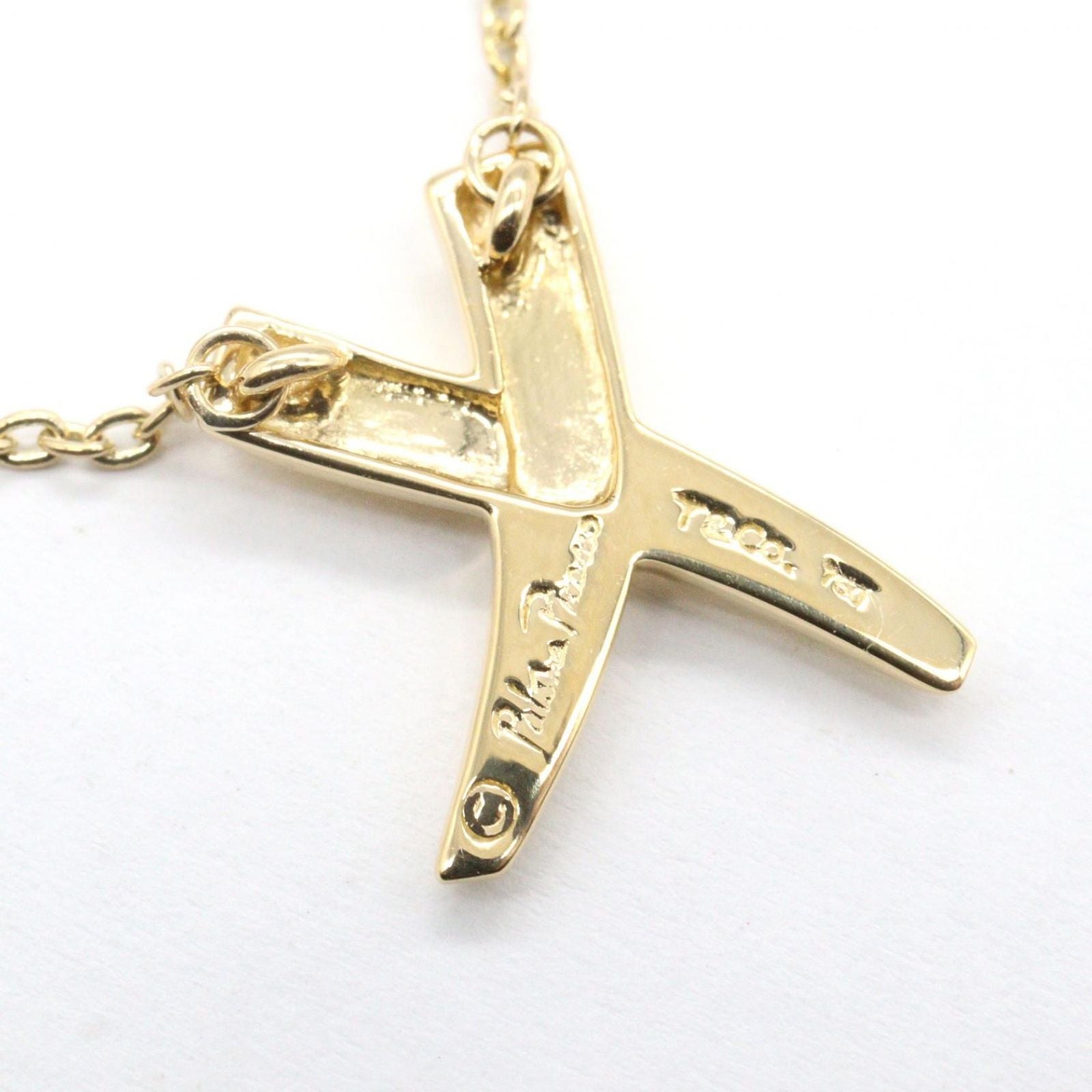 Tiffany Necklace Co 41 K18 Used A