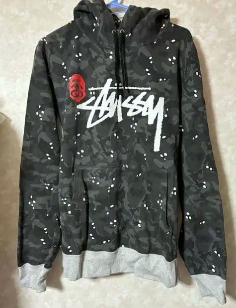 Felpe con cappuccio A Bathing Ape Stussy