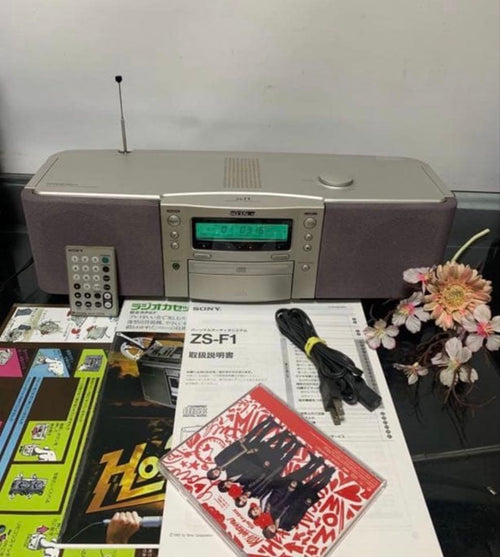 Sony Cd, Md Cassette Decks Presh Zs-F1