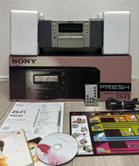 Sony Cd, Md Cassette Decks Presh Zs-F1