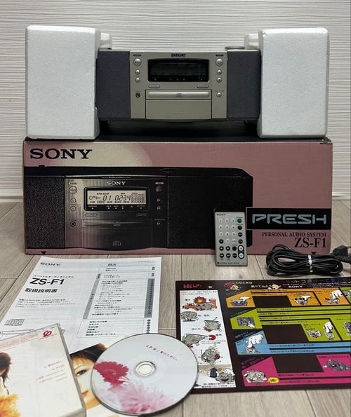 Sony Cd, Md Cassette Decks Presh Zs-F1