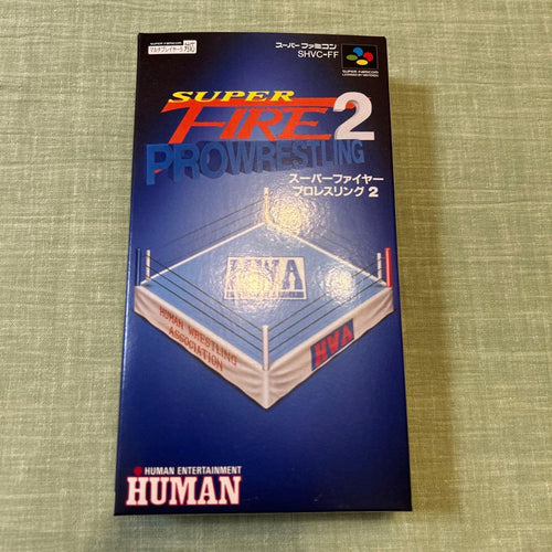 Super Famicom Soft Fire 2 Prowresting