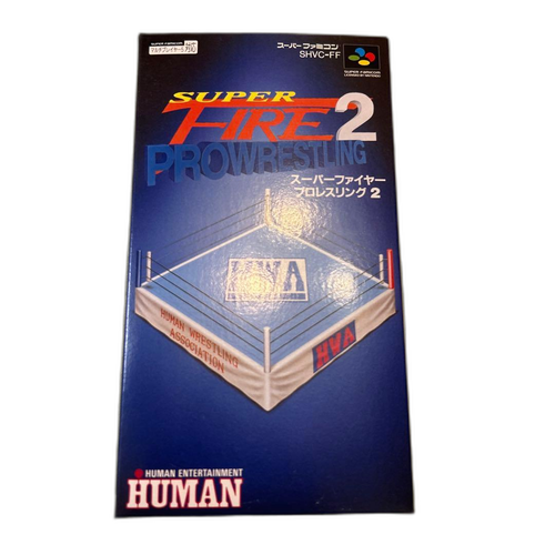 Super Famicom Soft Fire 2 Prowresting