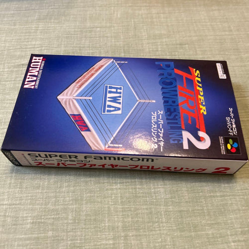 Super Famicom Soft Fire 2 Prowresting