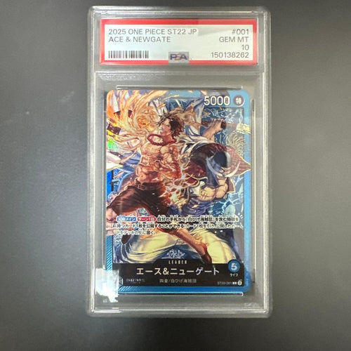 One Piece Card Game Psa 10 St22-001