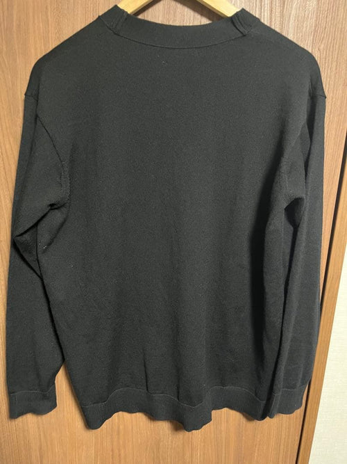 Loewe Cardigans Anagram Black Cardigan L