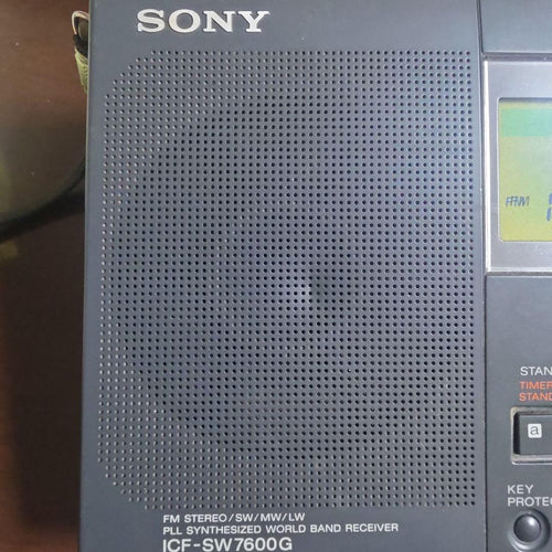 Sony Radios Radio Cassette Players Icf-Sw7600G Pll