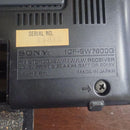 Sony Radios Radio Cassette Players Icf-Sw7600G Pll