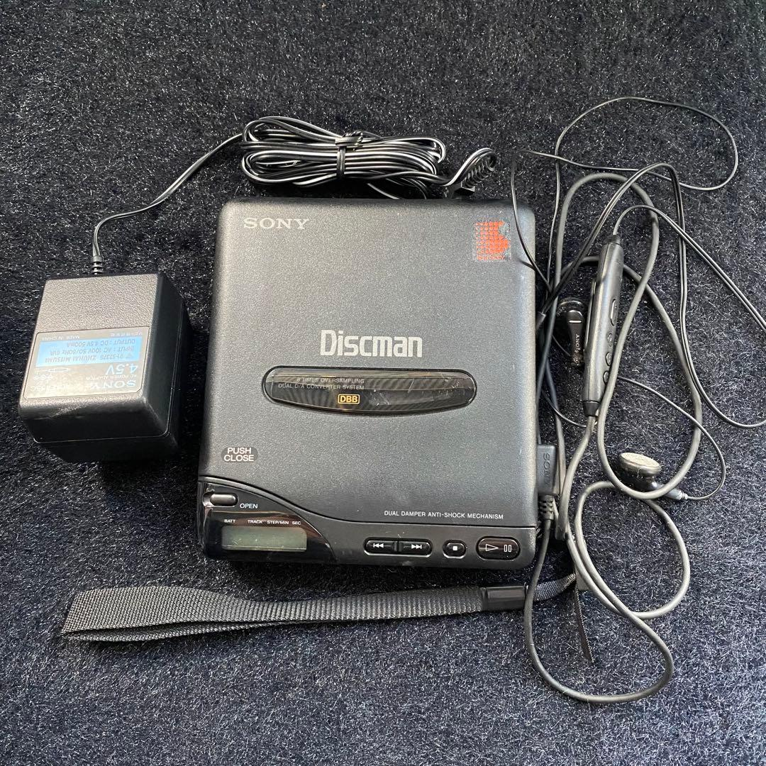 Sony Portable Cd Player Discman D-66