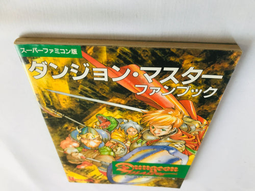 Game Capture Book Sfc Dungeon Master Fan Guide Strategy First Edition