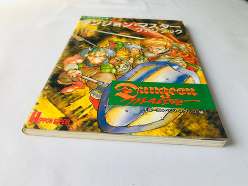 Game Capture Book Sfc Dungeon Master Fan Guide Strategy First Edition