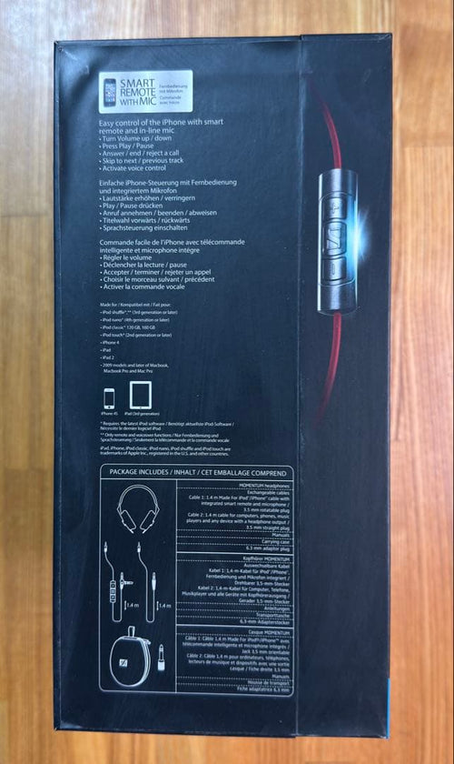 Sennheiser Wired Headphones Momentum