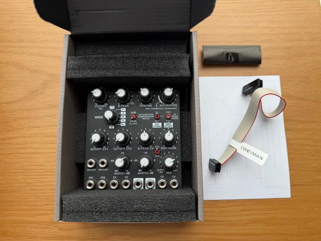 Modular Synthesizers Cwejman Mmf-1S