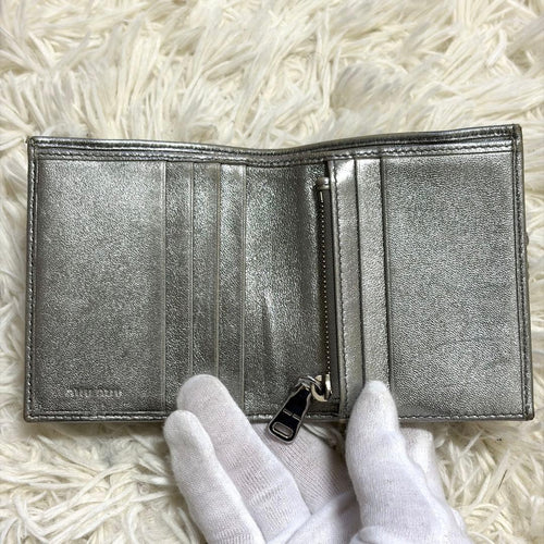 Miu Bifold Wallets Miumiu