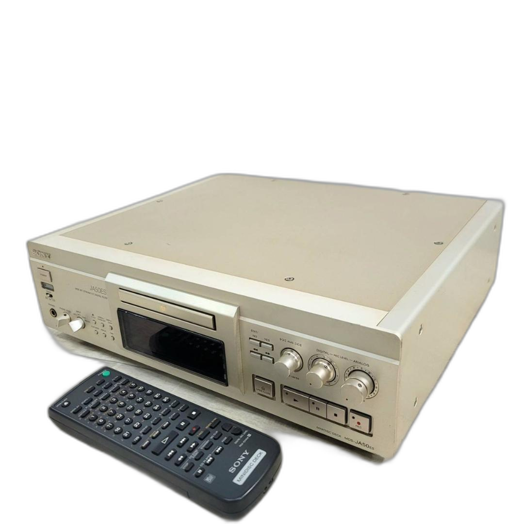 Sony Cd Md Cassette Deck Mds-Ja50Es