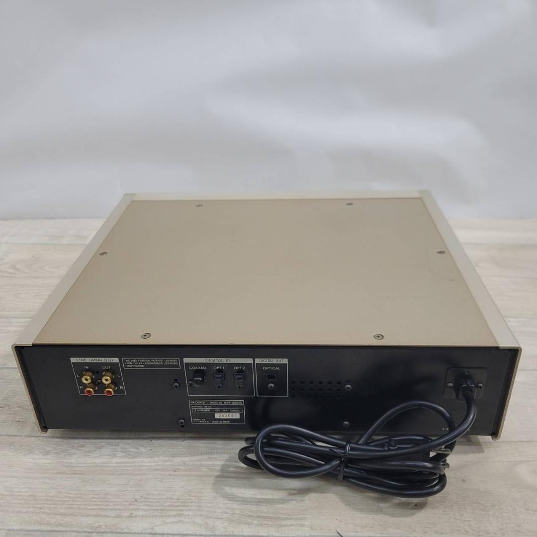 Sony Cd Md Cassette Deck Mds-Ja50Es