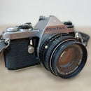 Slr Cameras (Film) Pentax Me Smc Pentax-M F1.7