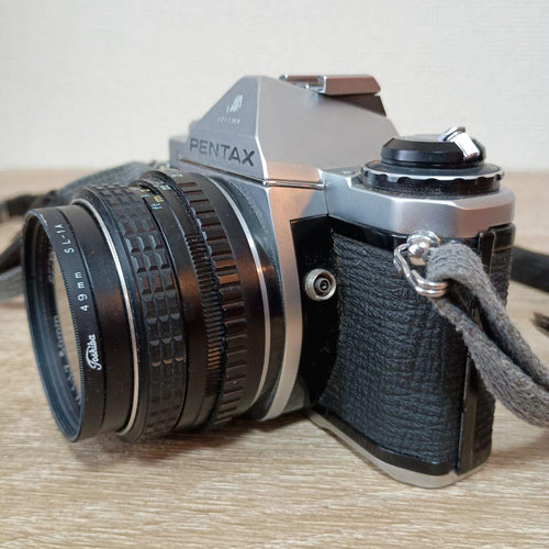 Slr Cameras (Film) Pentax Me Smc Pentax-M F1.7