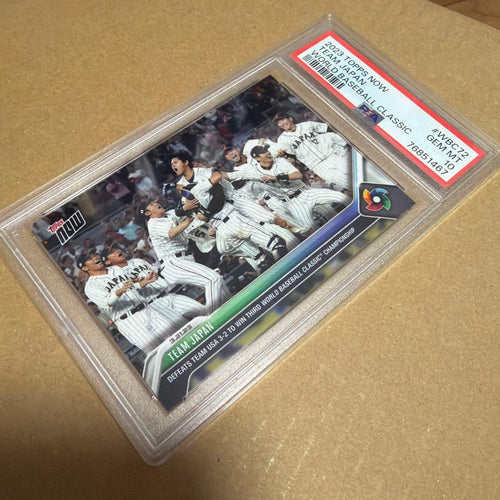 Topps Mlb 2023 Now Team Wbc Psa 10