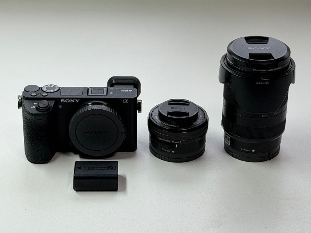 Sony Mirrorless Interchangeable Lens Cameras 6500