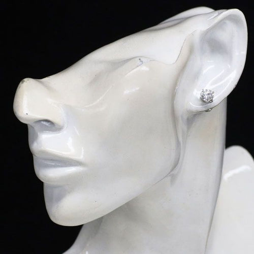 Cartier Earrings (For Both Ears) Pt950 1.23 E Vs2 Ex