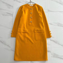 Yves Saint Laurent Long-Sleeve Three-Quarter-Sleeve