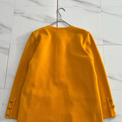 Yves Saint Laurent Long-Sleeve Three-Quarter-Sleeve