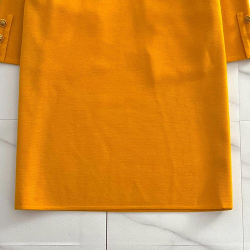 Yves Saint Laurent Long-Sleeve Three-Quarter-Sleeve