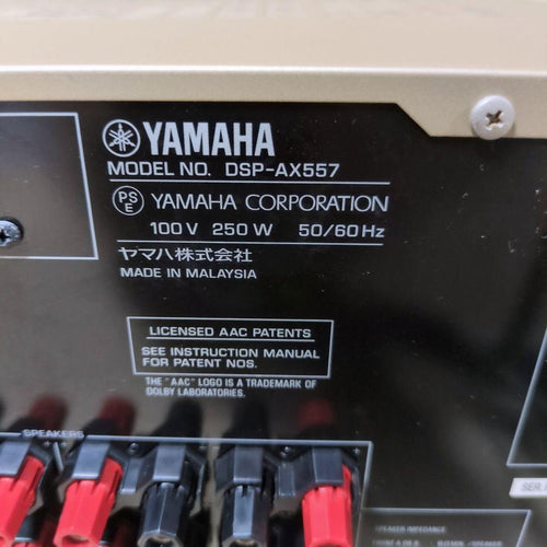 Yamaha Av Amplifiers Dsp-Ax557 6.1Ch