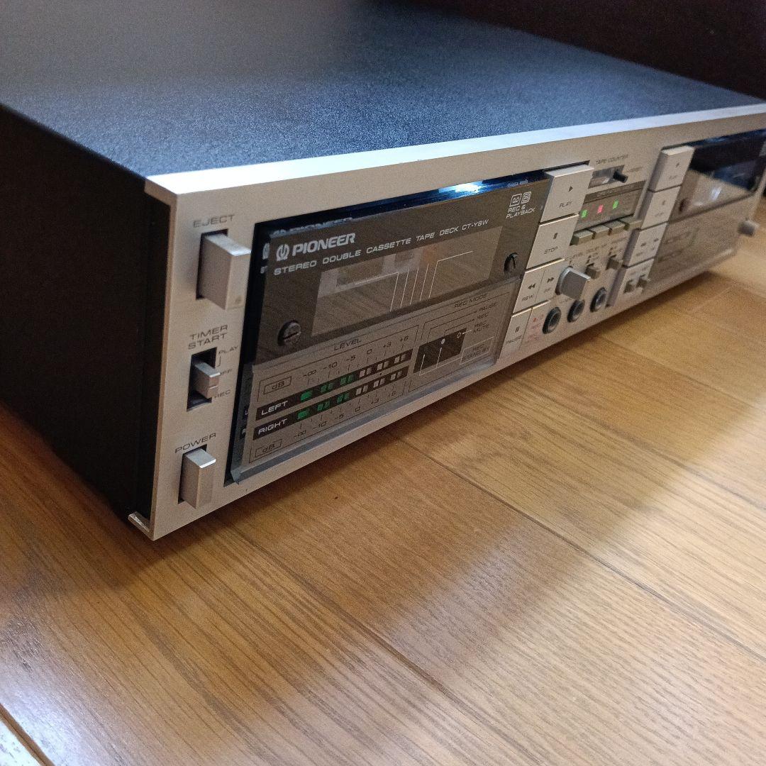 Cd Md Cassette Deck Pioneer Ct- Y 8 W