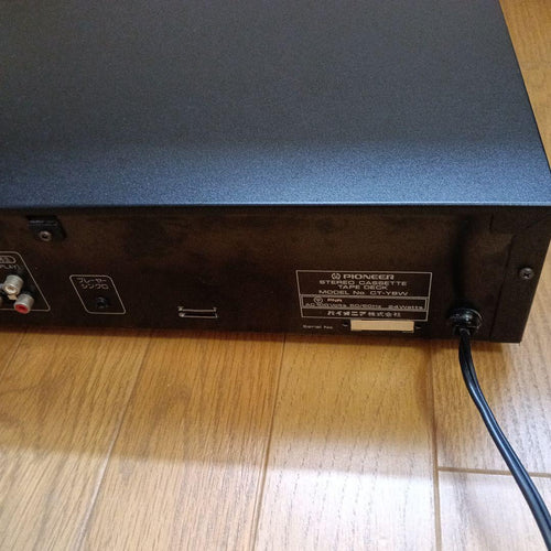 Cd Md Cassette Deck Pioneer Ct- Y 8 W