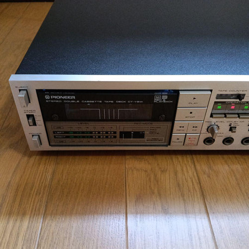 Cd Md Cassette Deck Pioneer Ct- Y 8 W