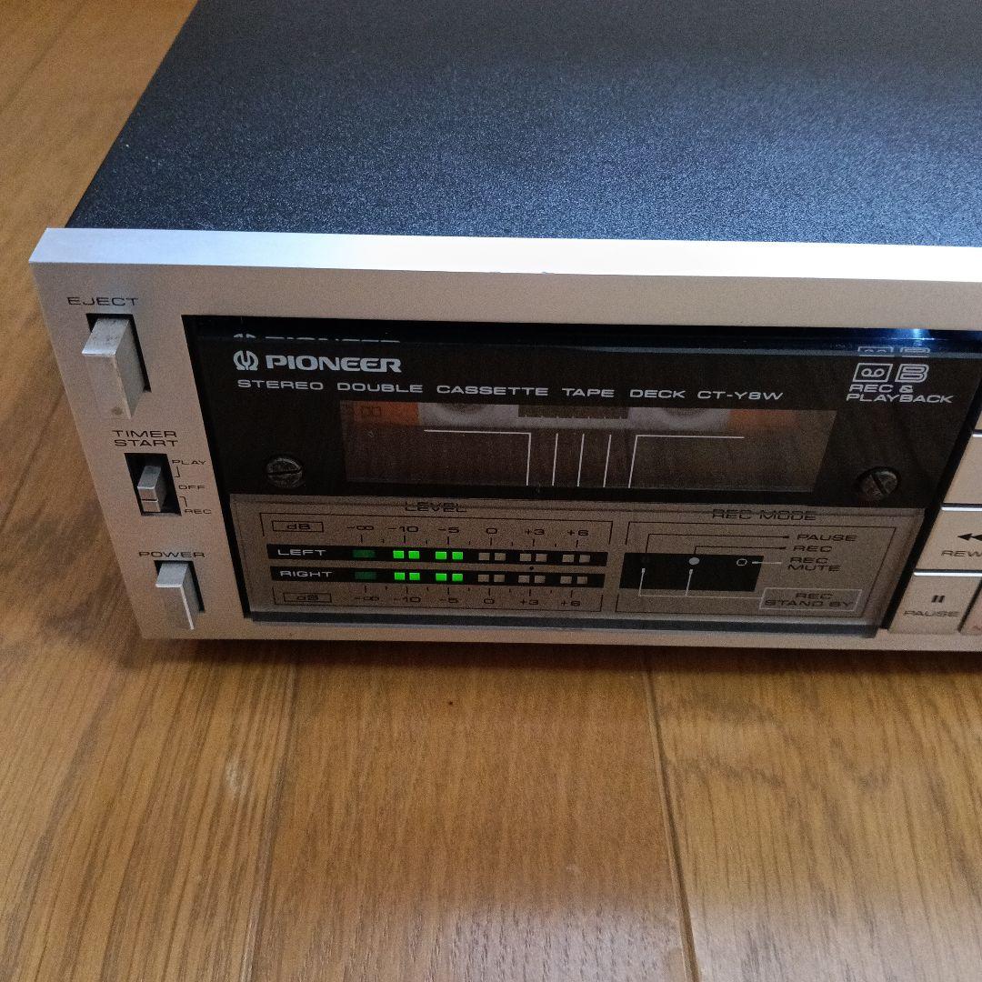 Cd Md Cassette Deck Pioneer Ct- Y 8 W