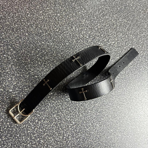 Undercoverism Belts 2002Aw Crosses Belt