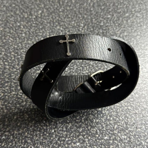Undercoverism Belts 2002Aw Crosses Belt
