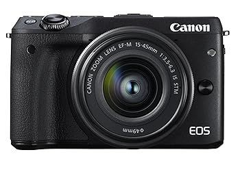 Digital Slr Canon Eos M3 Ef-M15-45Mm F3.5-6.3 Is Stm Eosm3Bk-1545Isstmlk
