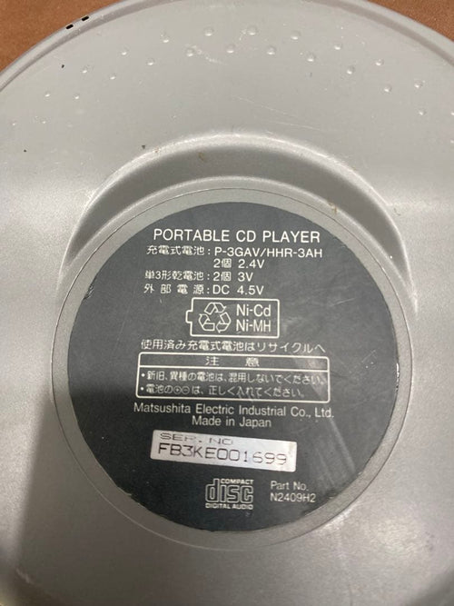Panasonic Portable Cd Player Sony 4