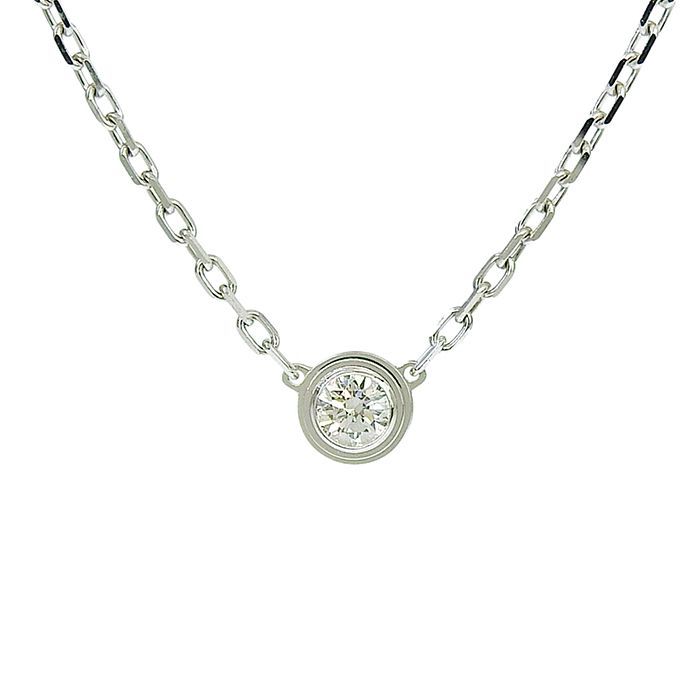 Cartier Necklace Sm K18Wg 750 3.0G 240101856362