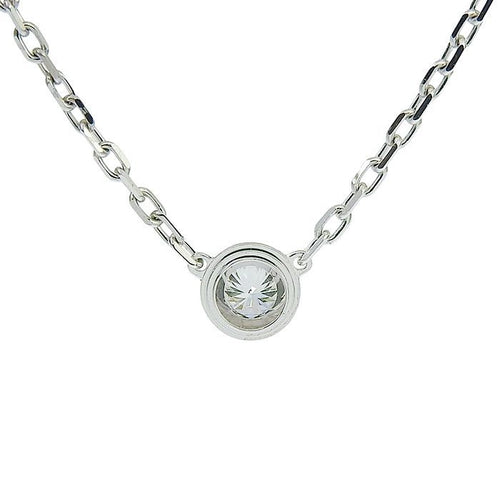Cartier Necklace Sm K18Wg 750 3.0G 240101856362