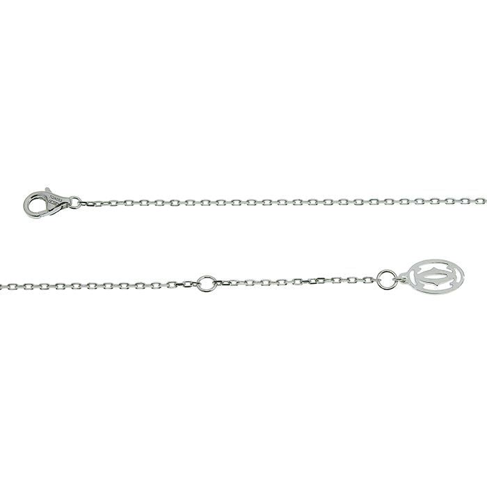 Cartier Necklace Sm K18Wg 750 3.0G 240101856362