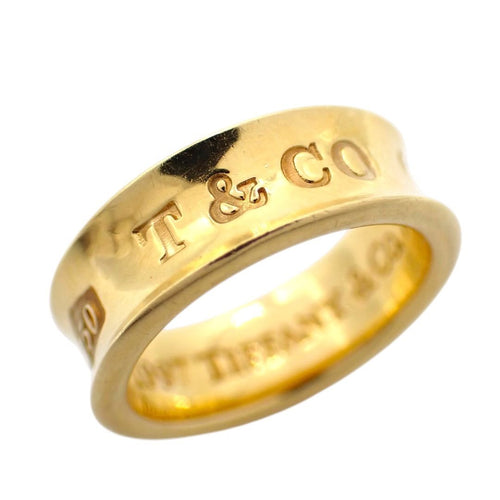 Tiffany Ring Co. 7 1837 750 K18 Yg 4874