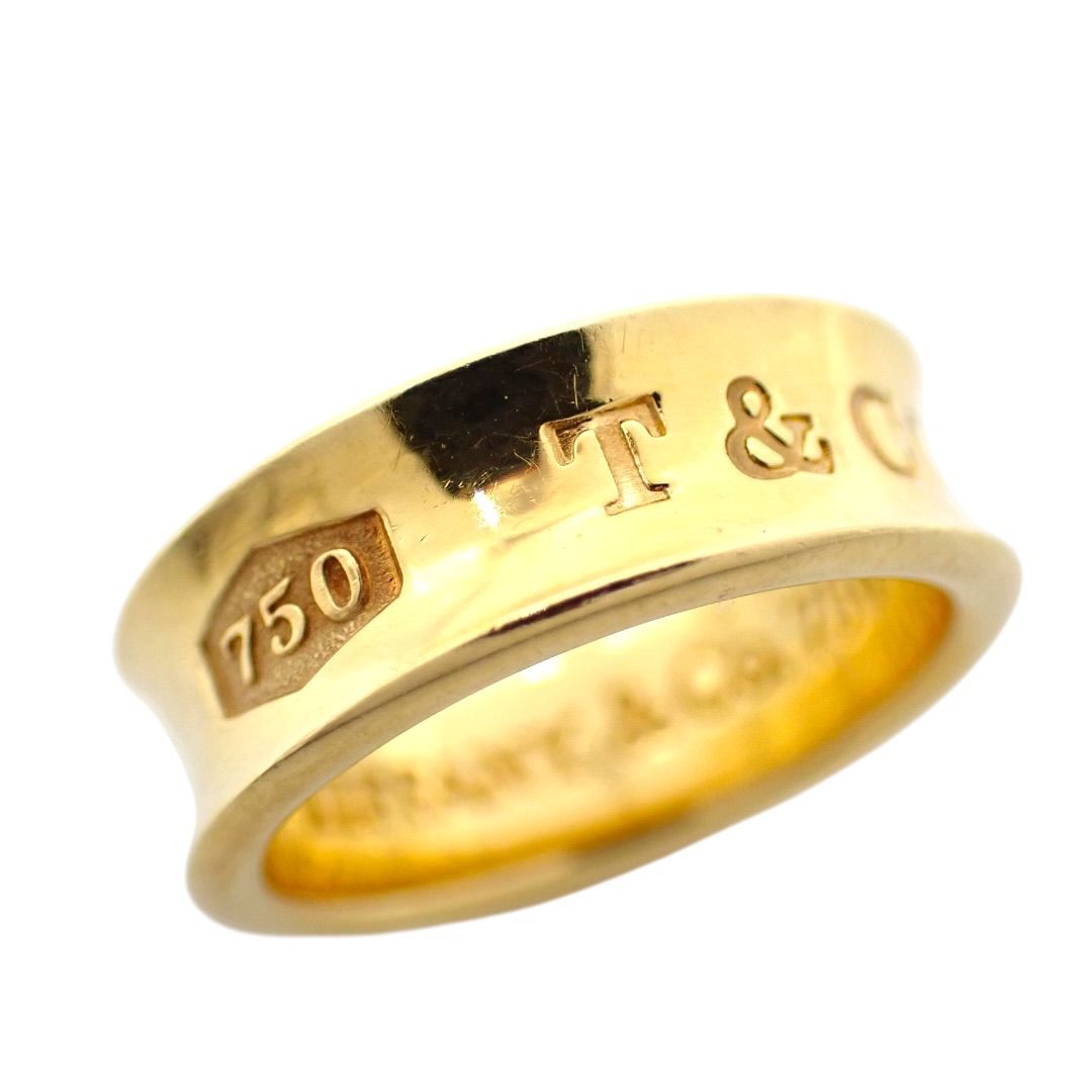 Tiffany Ring Co. 7 1837 750 K18 Yg 4874