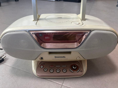 Panasonic Cd Md Cassette Deck Rx-Mdx61 Mp3