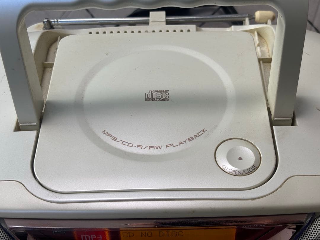 Panasonic Cd Md Cassette Deck Rx-Mdx61 Mp3