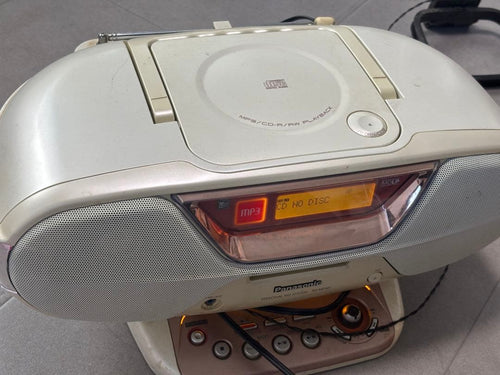 Panasonic Cd Md Cassette Deck Rx-Mdx61 Mp3