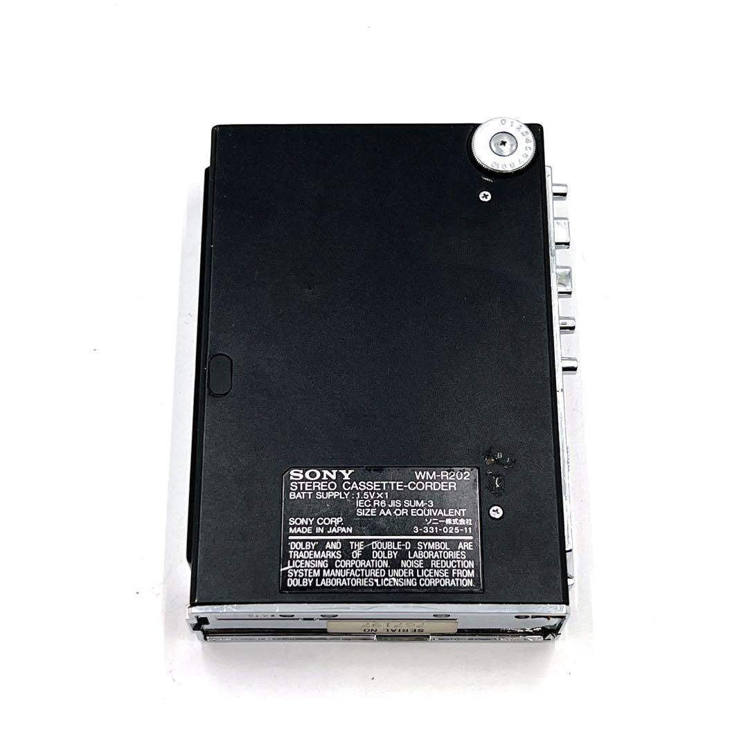Sony Cassette Player Wm-R202 Ok