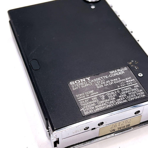Sony Cassette Player Wm-R202 Ok
